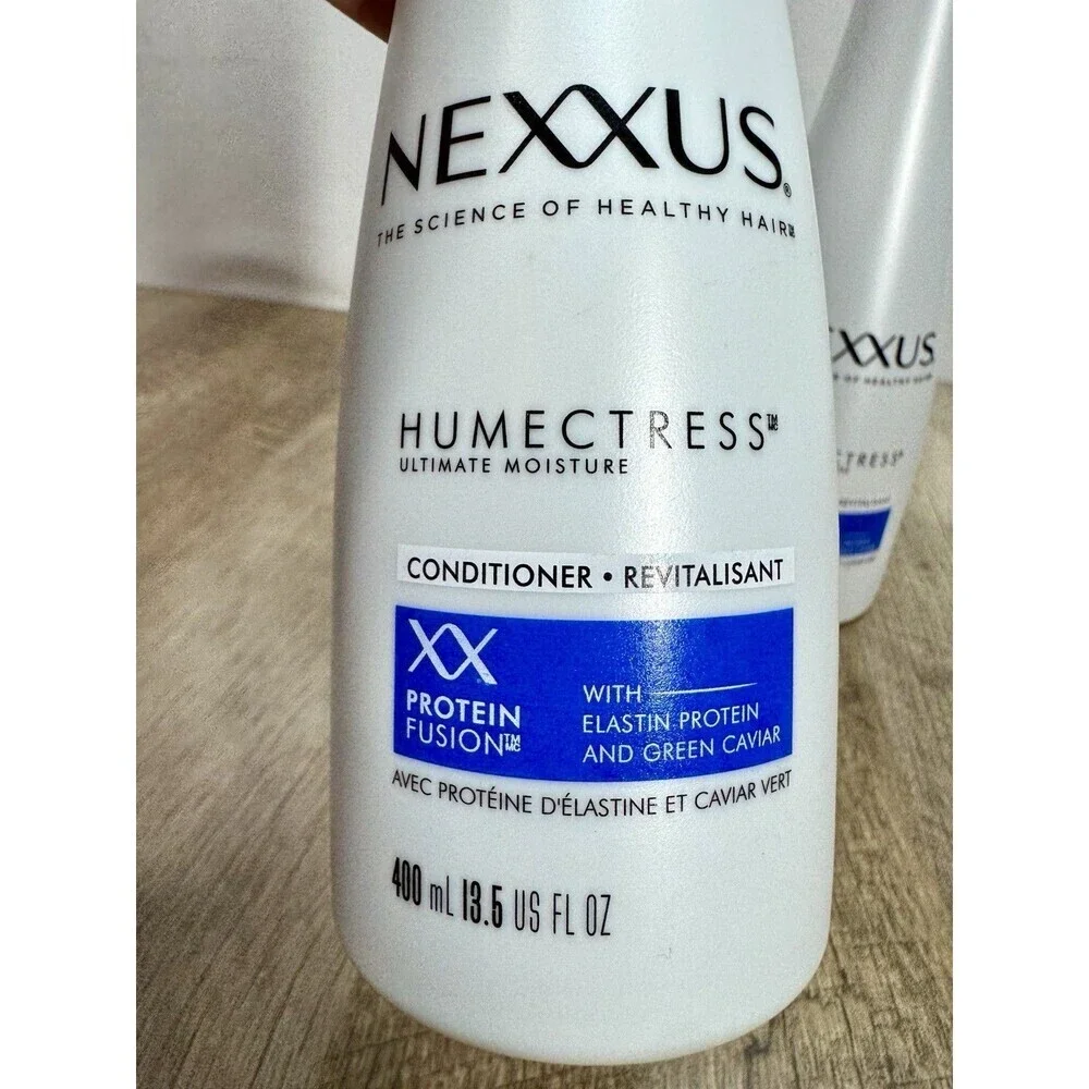 Lot Of 2 Nexxus Humectress Conditioner Dry Hair Green Caviar Protein Fusion NEW - Picture 3 of 5